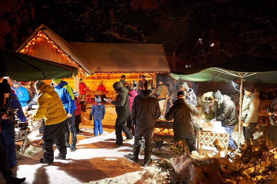 Zakopane Atrakcje dla Grup wieczorem