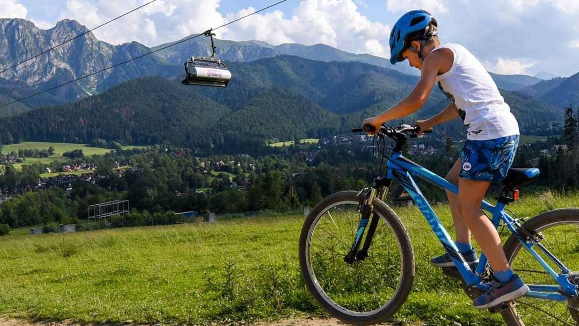 Zwiedzamy Zakopane i Tatry na rowerze